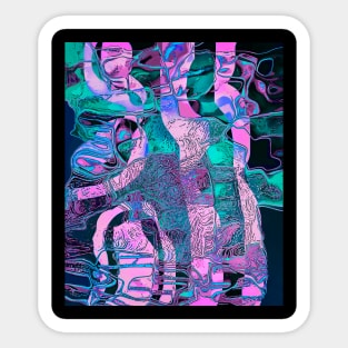 Digital abstract art 2.10 Sticker